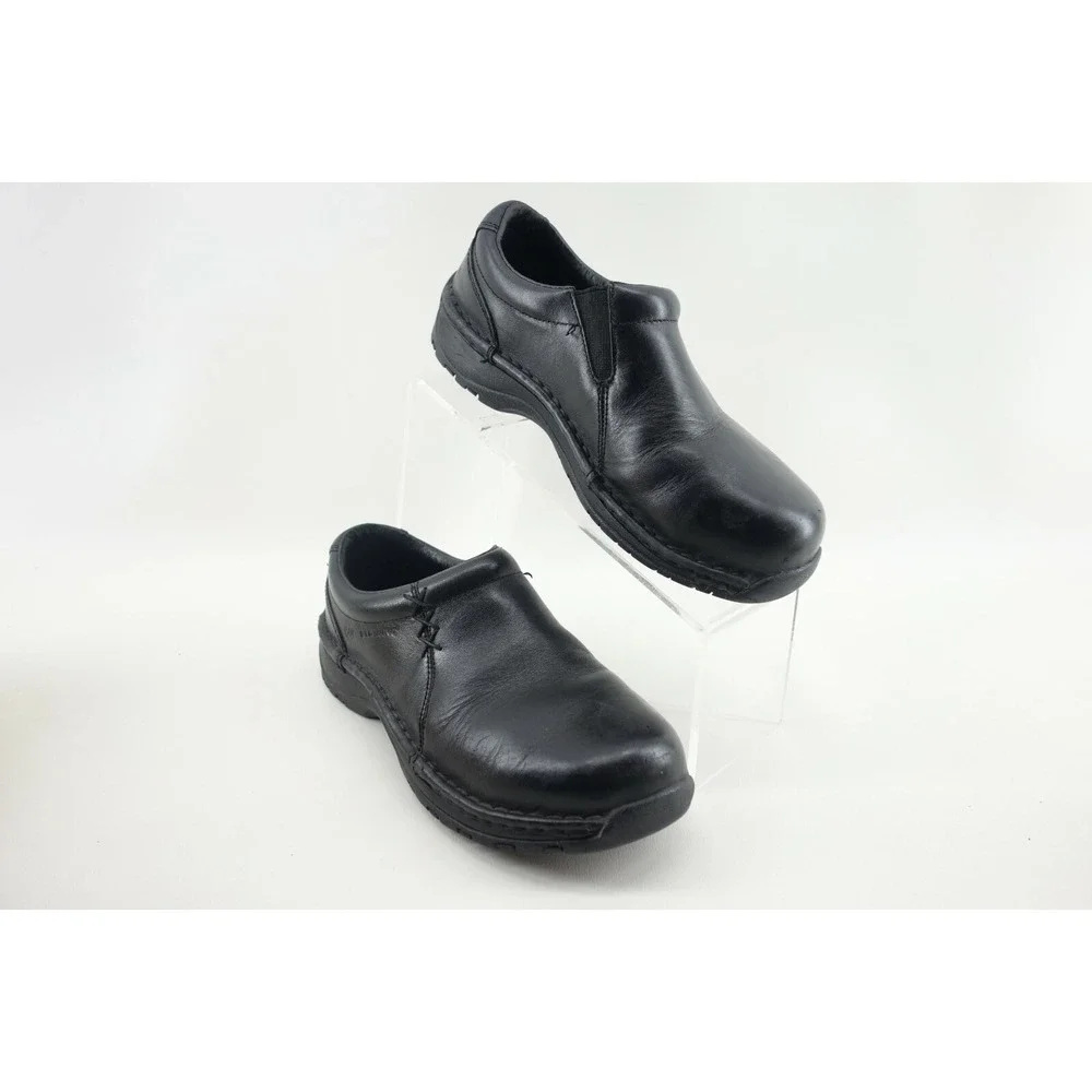 Red Wing 2321 Black‎ Leather Steel Toe SD Non Slip Work Loafers Womens Size 6 D
